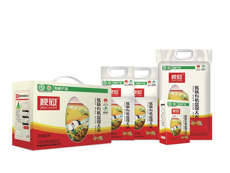 粳冠優質有機盤錦大米